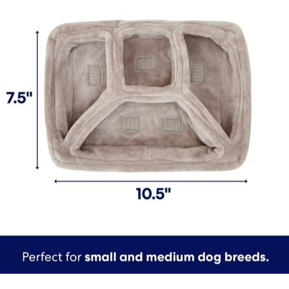 FRISCO Plush Dog Toy: Microwave Dinner Squeaky, Small/Medium - Picture 13 of 16